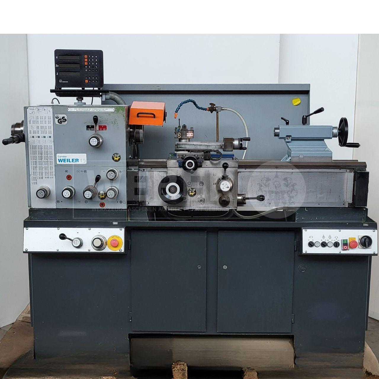 Weiler Condor B Leit- und Zugspindeldrehmaschine