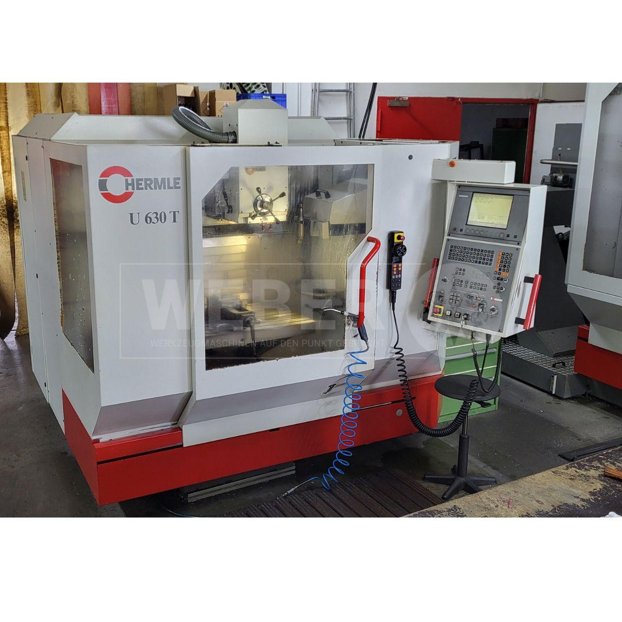 Hermle U 630 T 3-Achs-Universal-CNC-Fräsmaschine