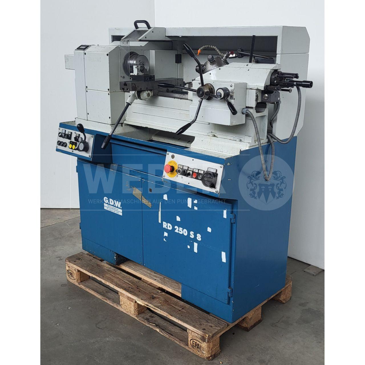 GDW RD 250 Handrevolverdrehmaschine