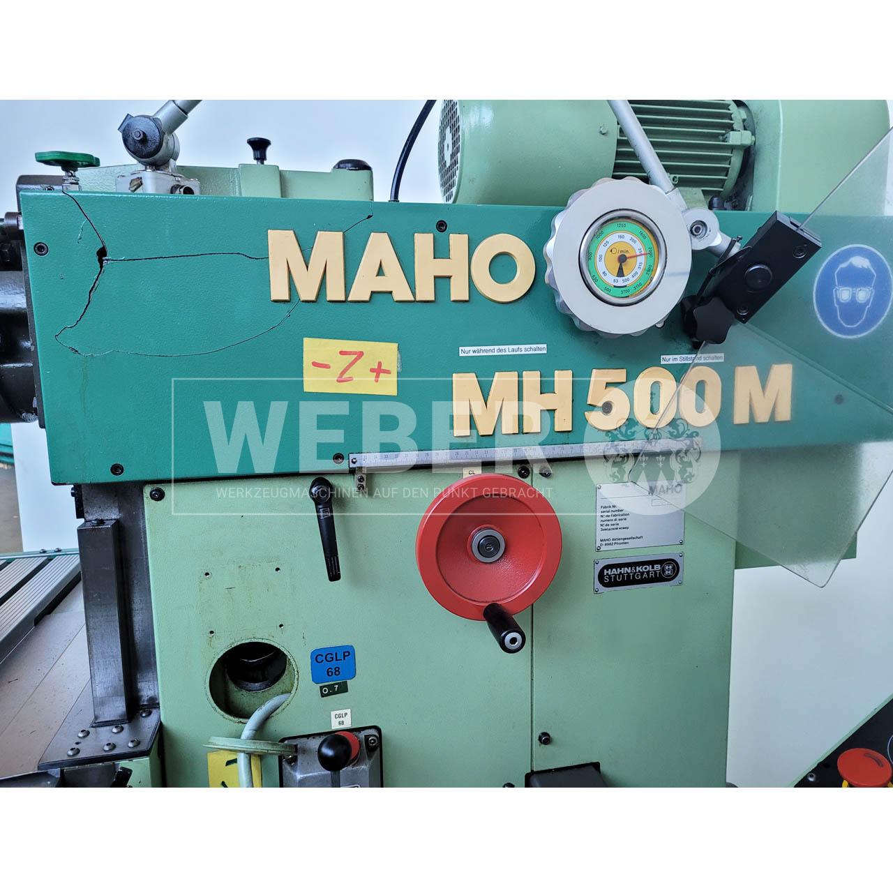 Maho MH 500 M Werkzeugfräsmaschine