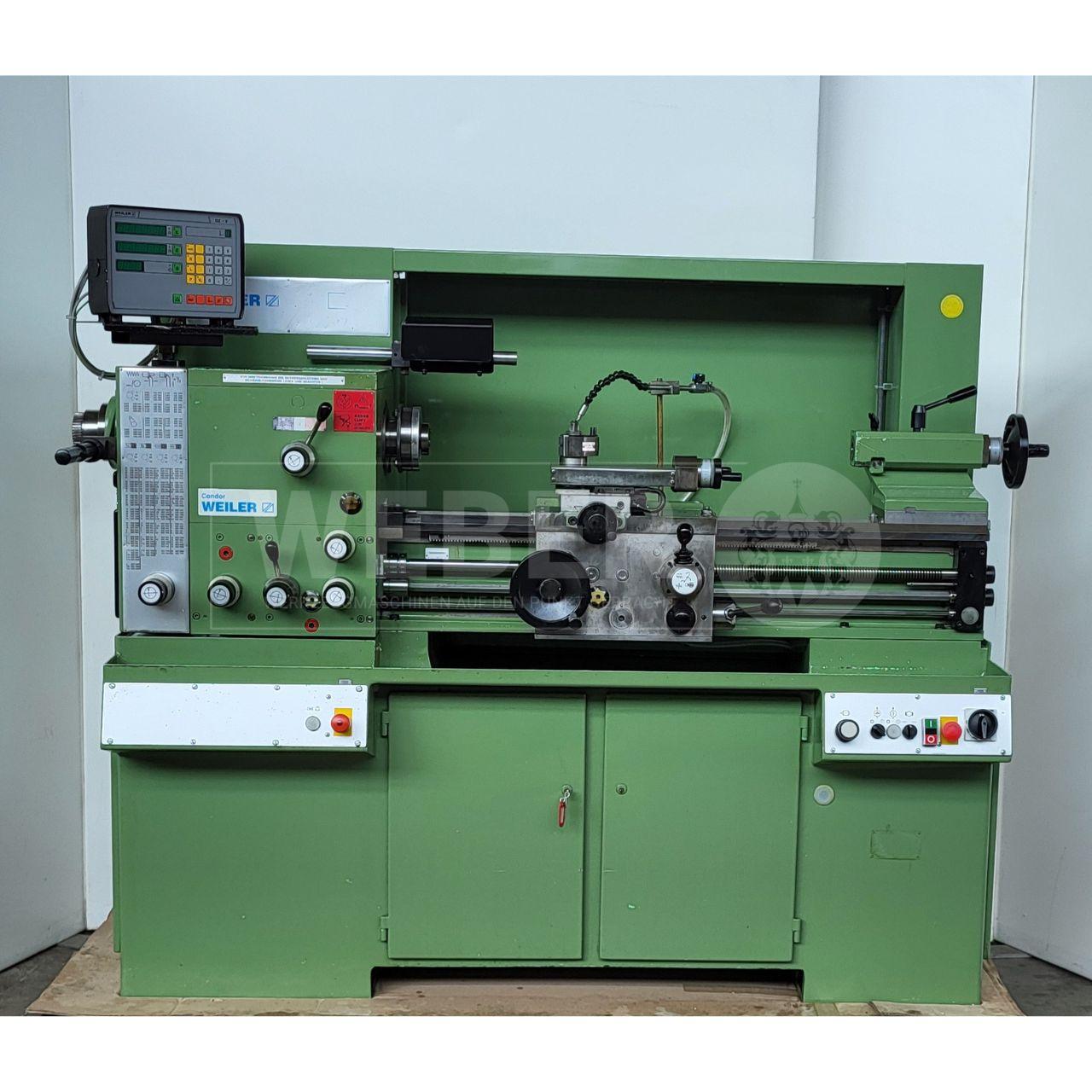 Weiler Condor AC Leit- und Zugspindeldrehmaschine