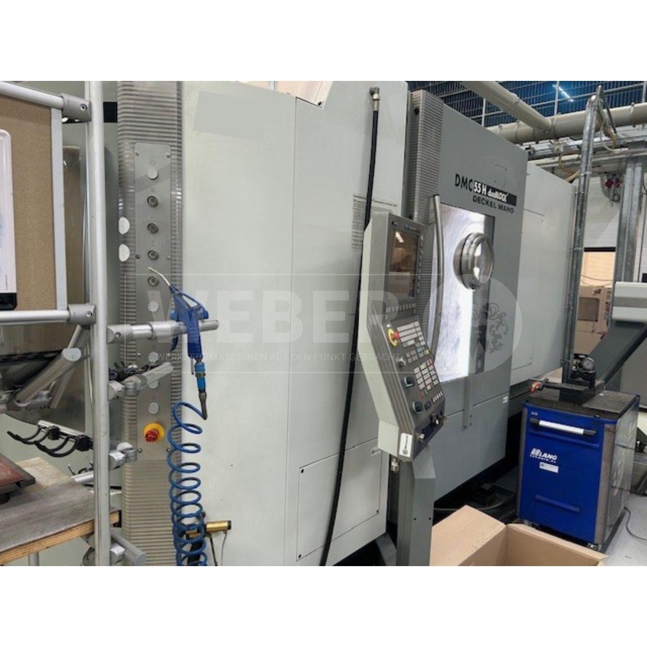 Deckel Maho DMC 55H duoBlock Horizontal Bearbeitungszentrum 