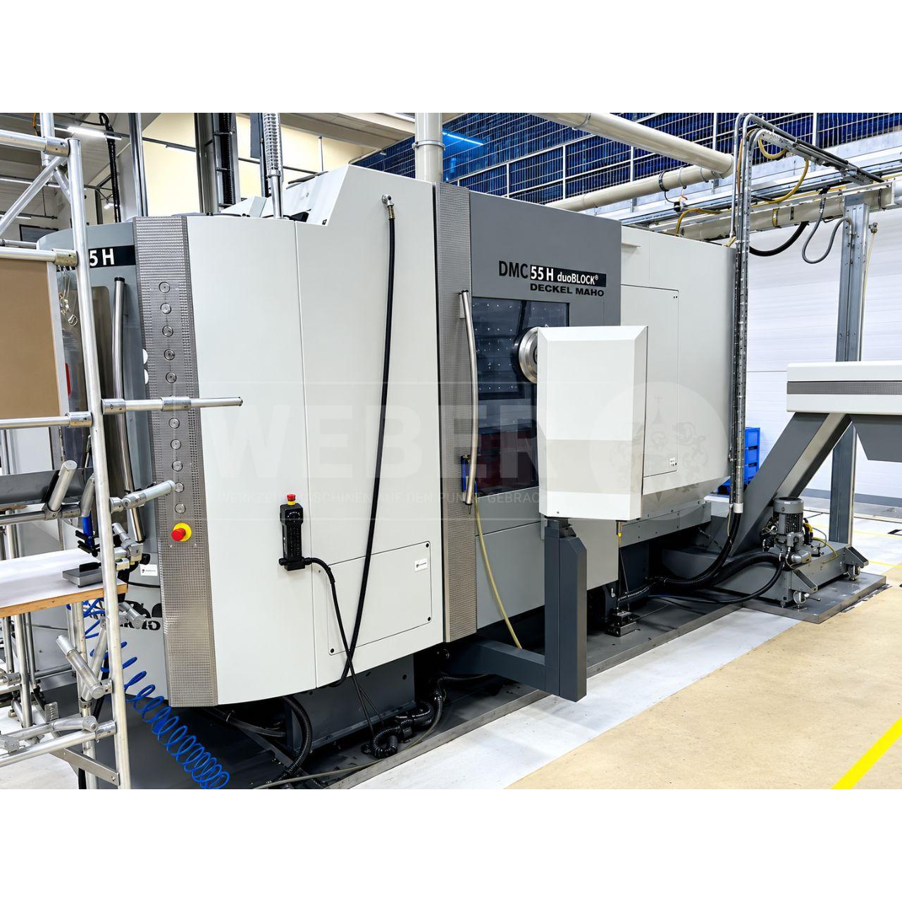 Deckel Maho DMC 55H duoBlock Horizontal Bearbeitungszentrum  Kopie