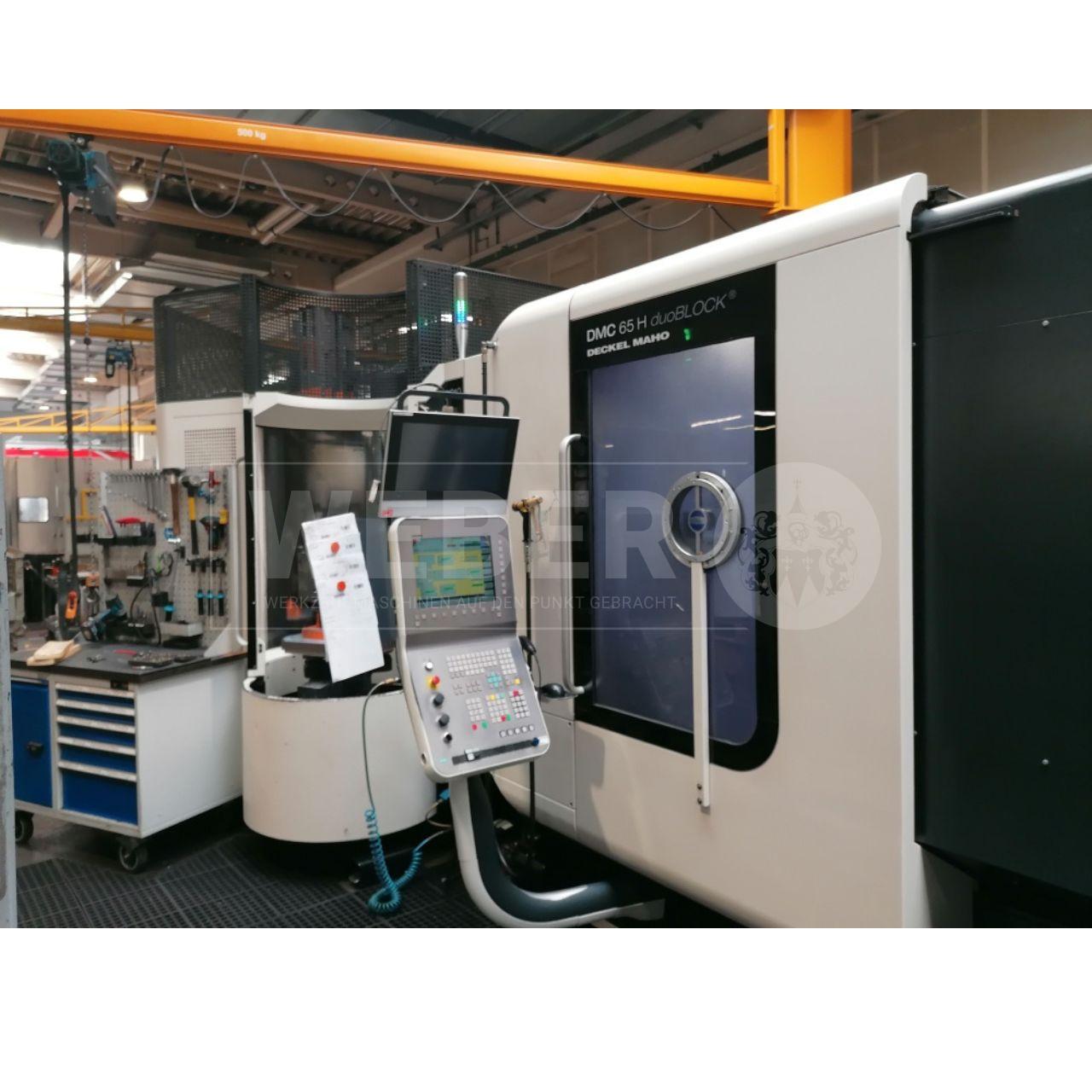 DMG DMC 65H duoBlock Horizontal Bearbeitungszentrum