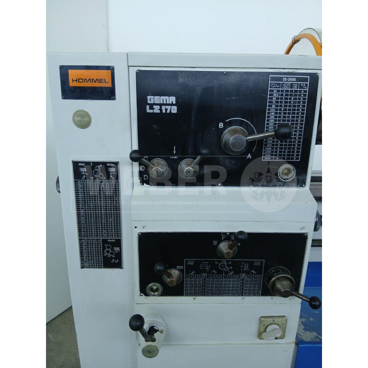 GEMA LZ 170 Leit- und Zugspindeldrehmaschine