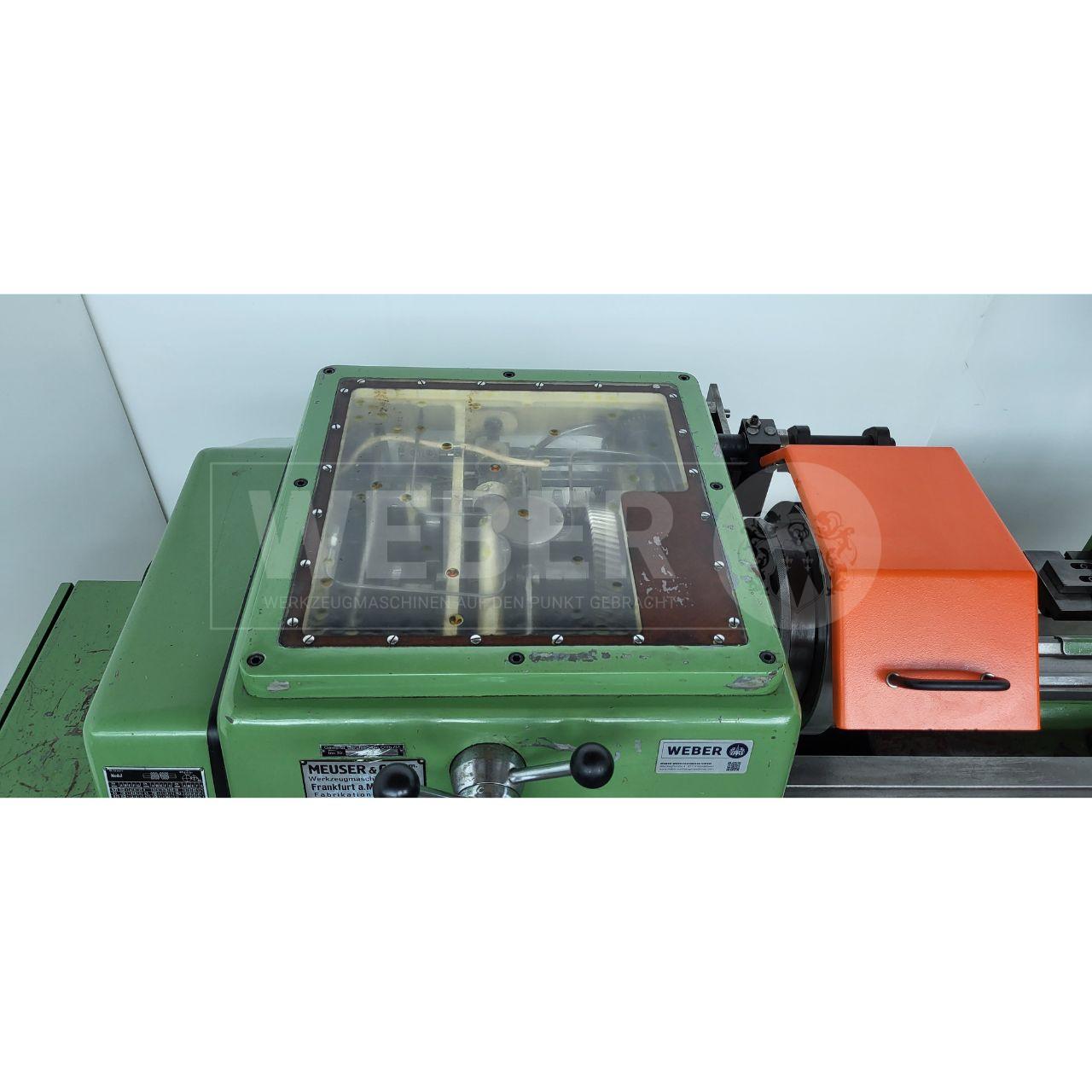 Meuser M1L Leit- und Zugspindeldrehmaschine