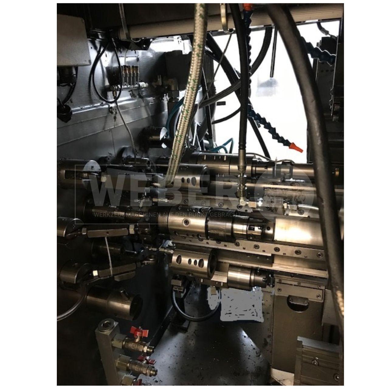 Tornos MultiDeco 20.8 CNC-gesteuerter Mehrspindeldrehautomat