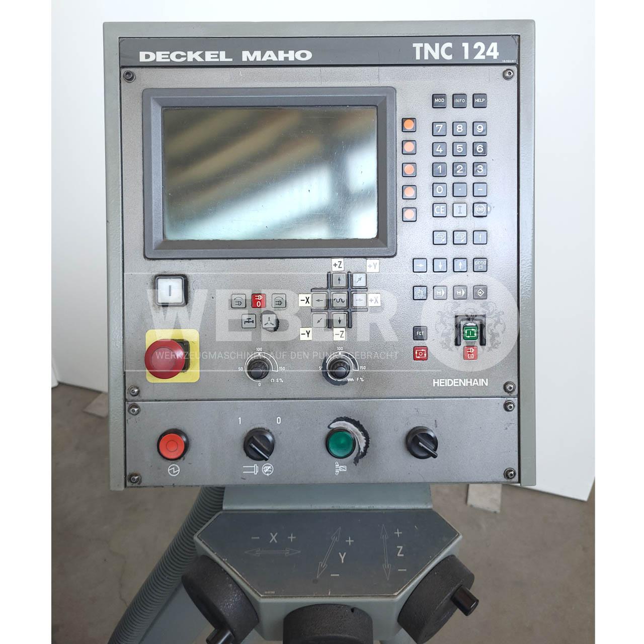 Deckel Maho DMU 50M CNC Universal-Fräs-Bohrmaschine
