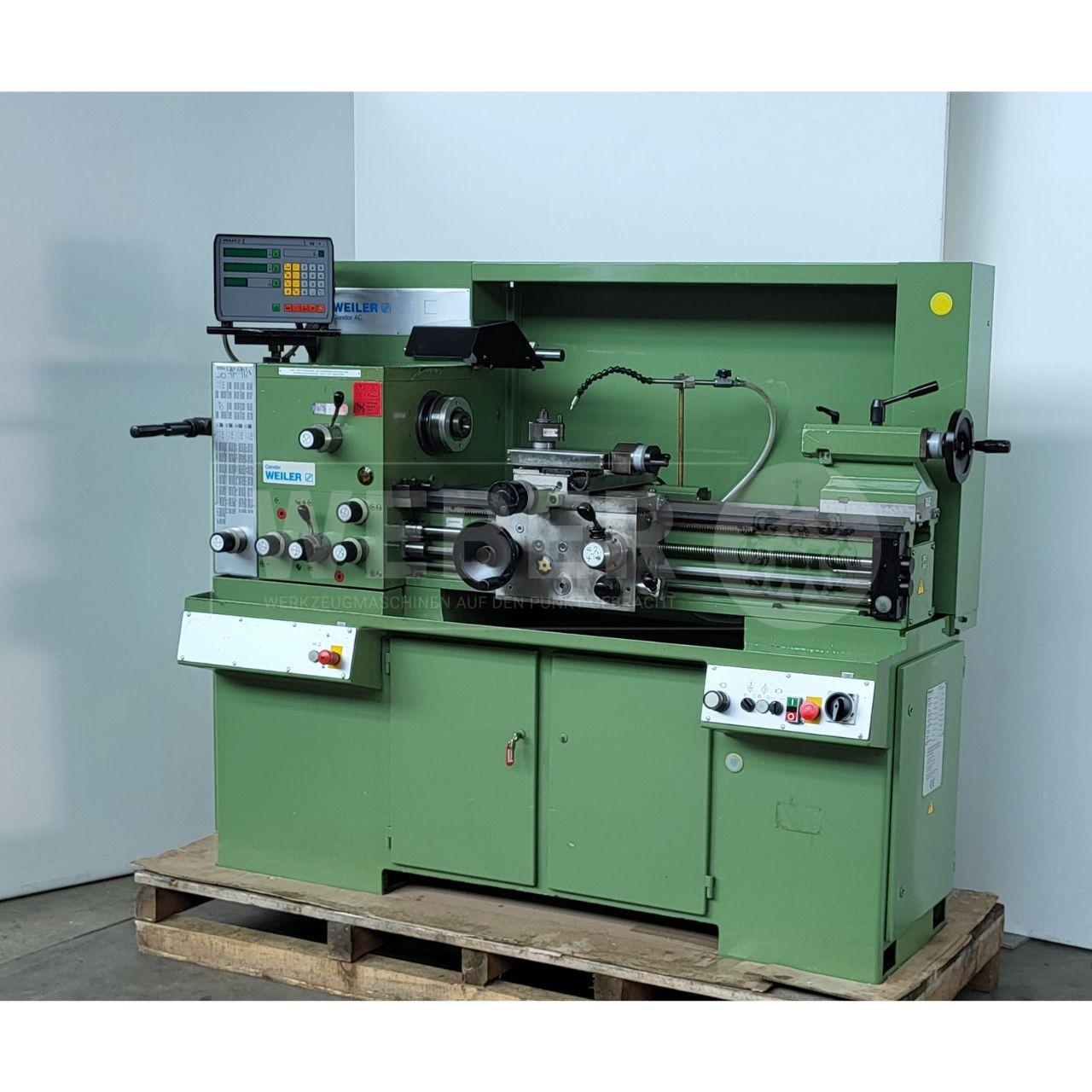 Weiler Condor AC Leit- und Zugspindeldrehmaschine