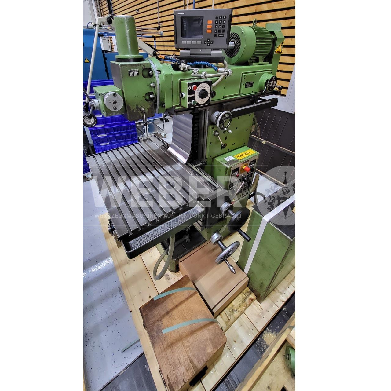 Mikron WF 2/3 S Werkzeugfräsmaschine
