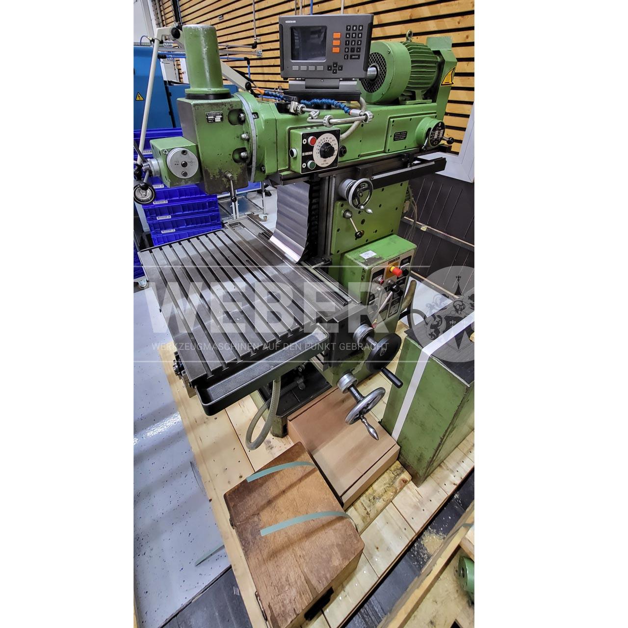 Mikron WF 2/3 S Werkzeugfräsmaschine