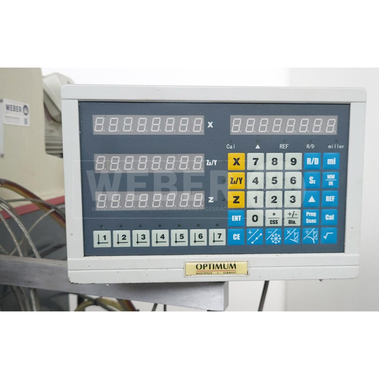 Optimum UF 100 Fräsmaschine