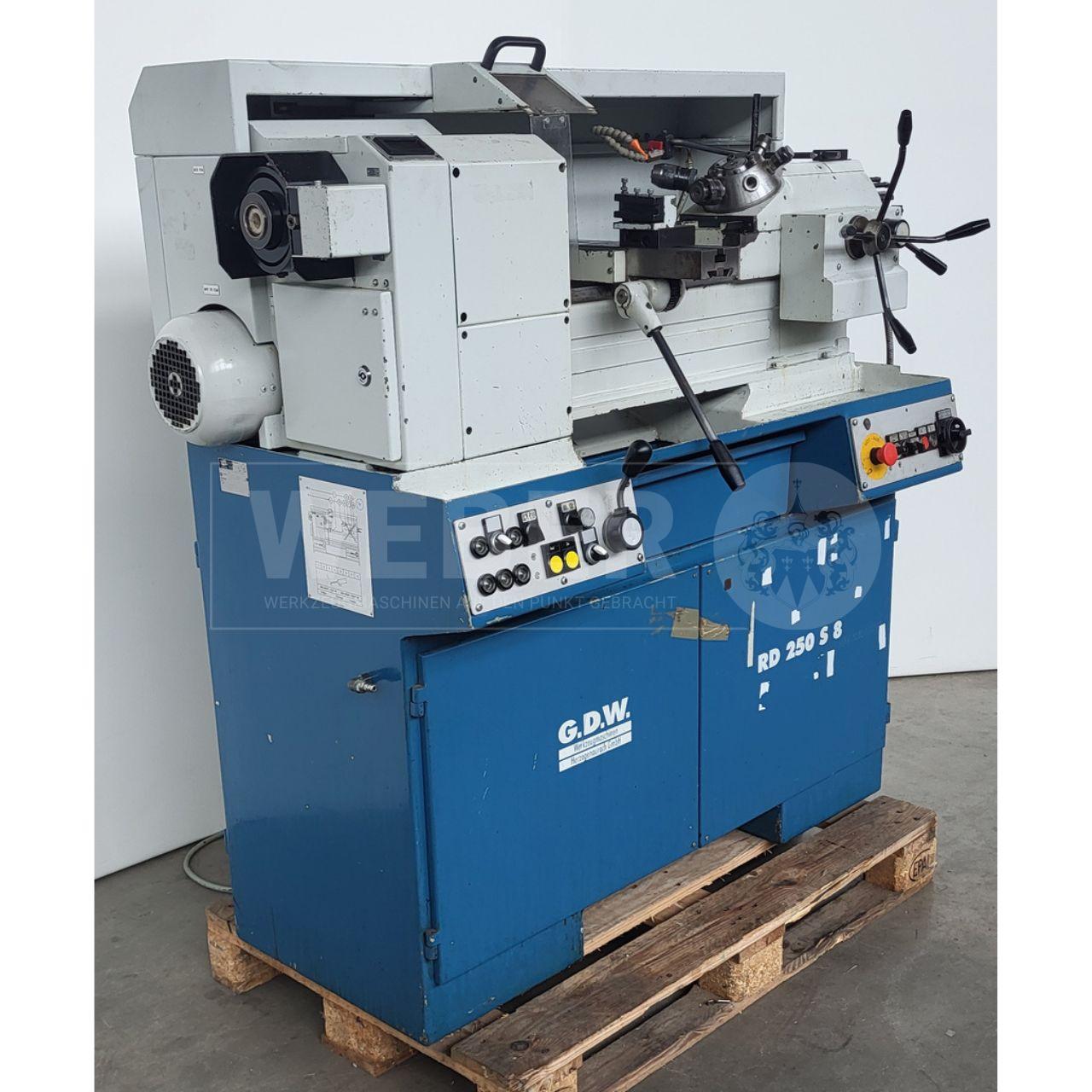 GDW RD 250 Handrevolverdrehmaschine