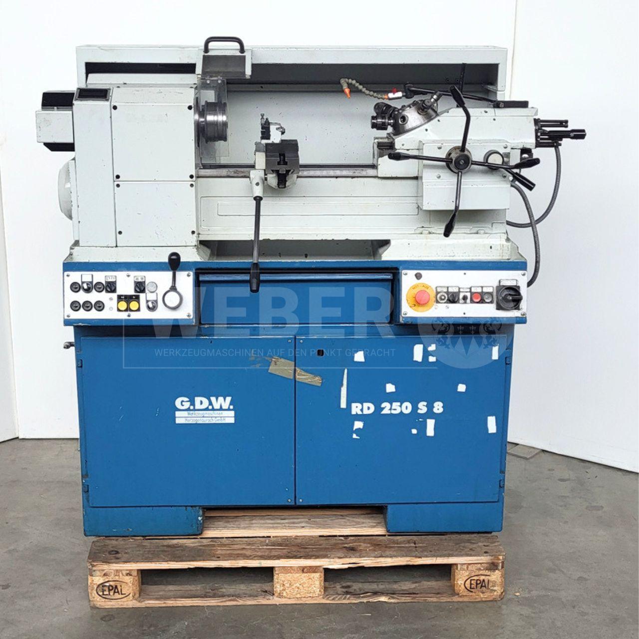 GDW RD 250 Handrevolverdrehmaschine