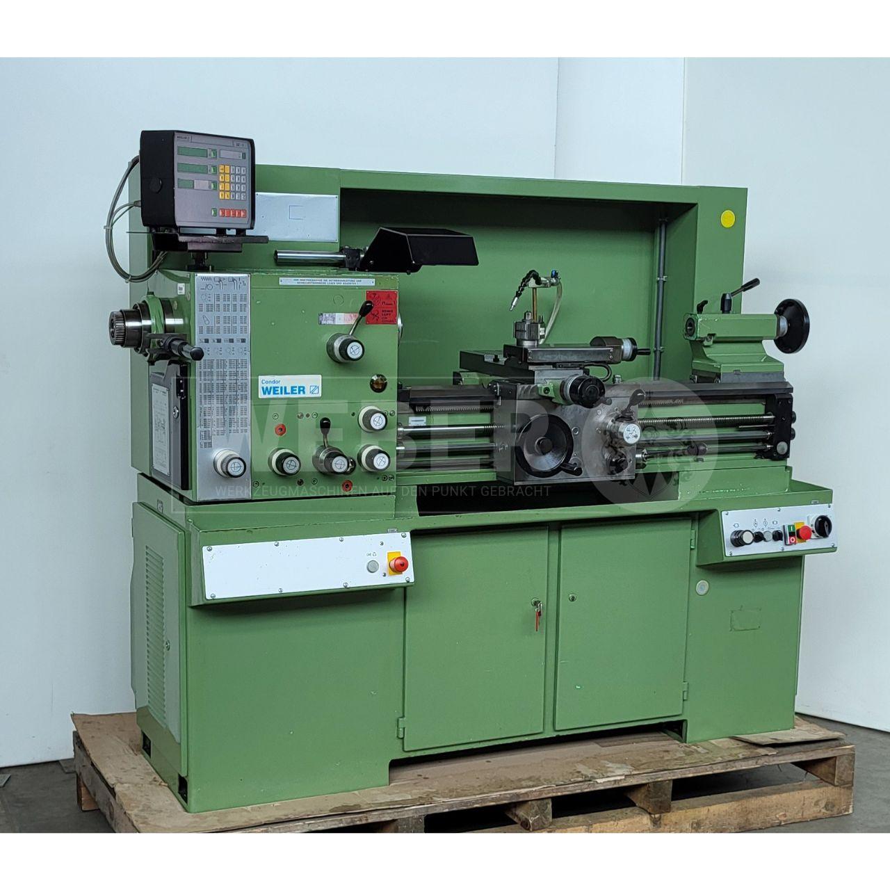 Weiler Condor AC Leit- und Zugspindeldrehmaschine