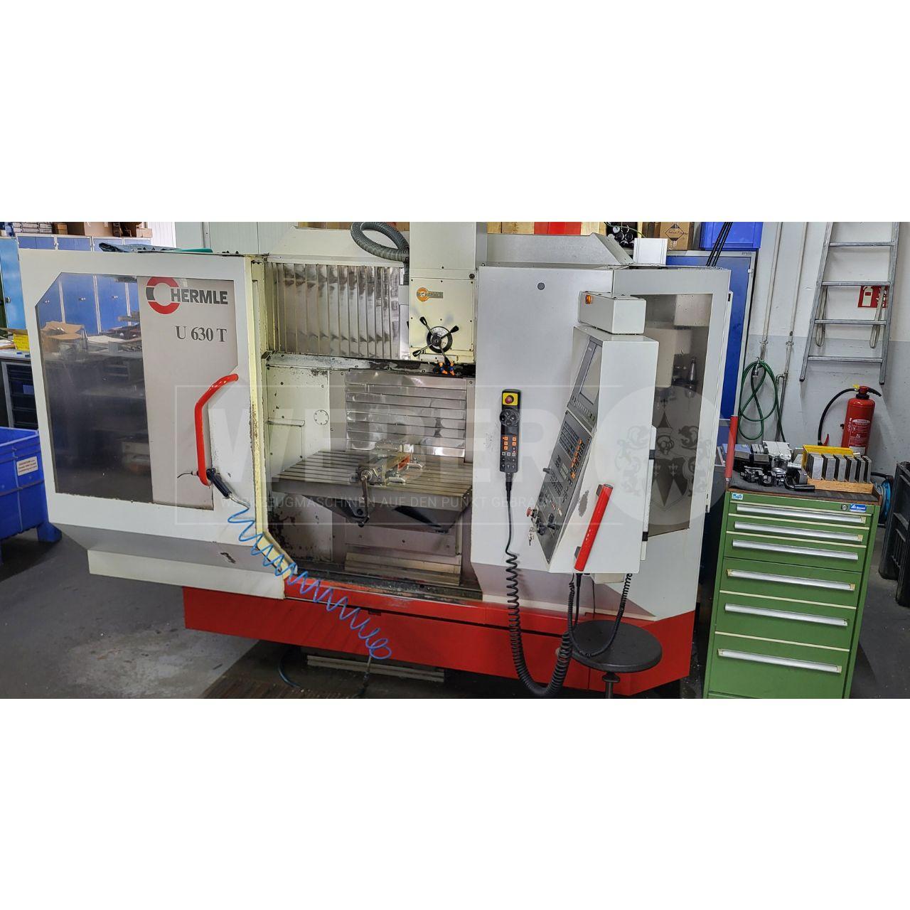 Hermle U 630 T 3-Achs-Universal-CNC-Fräsmaschine