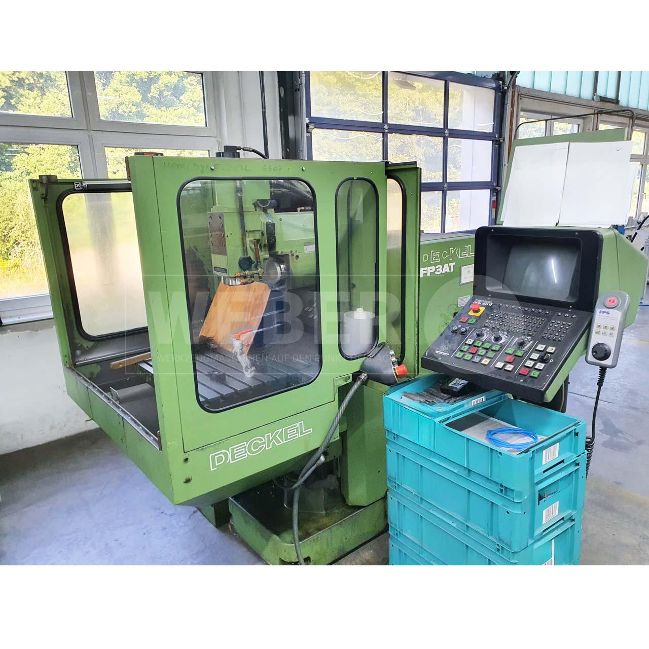 Deckel FP 3 AT Werkzeugfräsmaschine