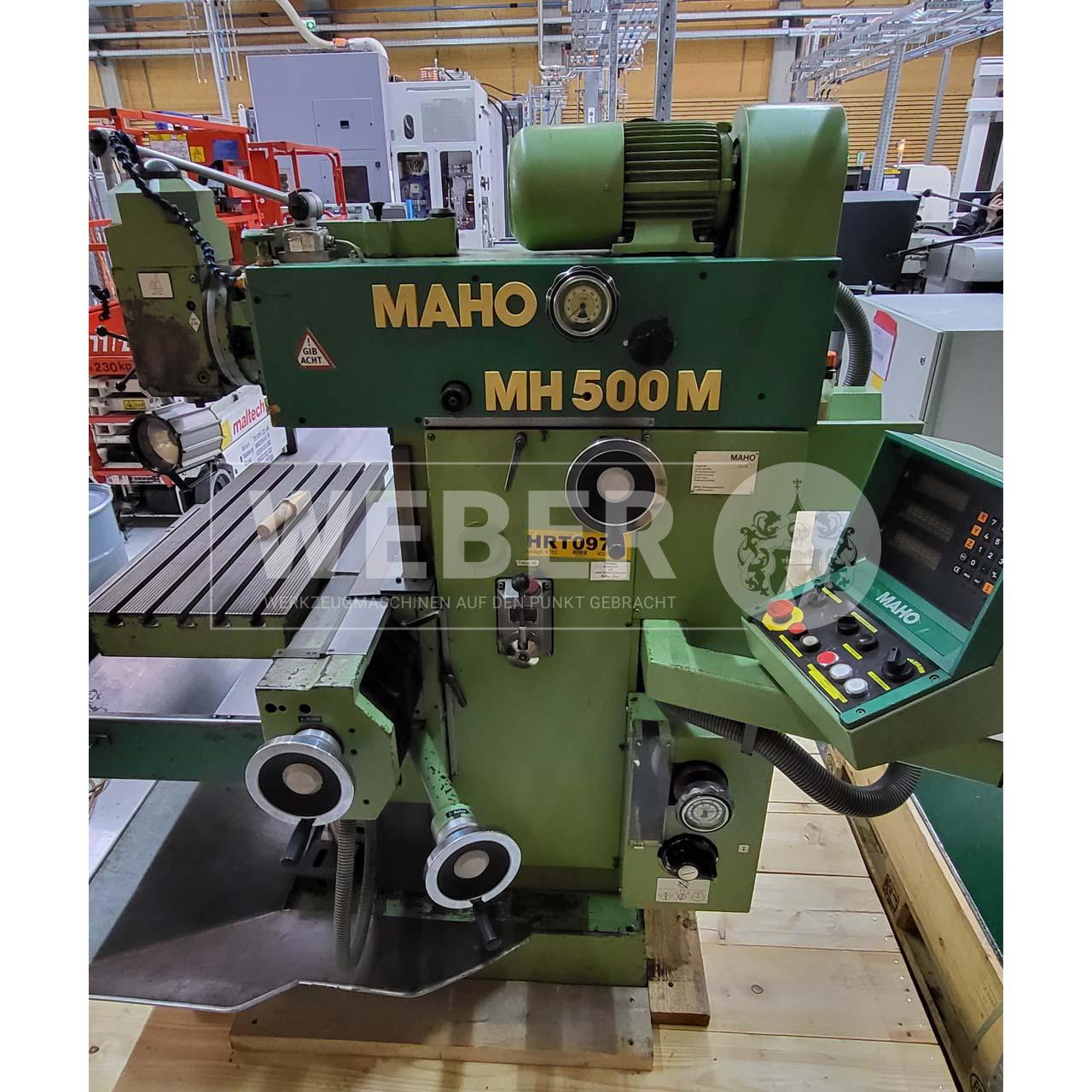 Maho MH 500M Werkzeugfräsmaschine