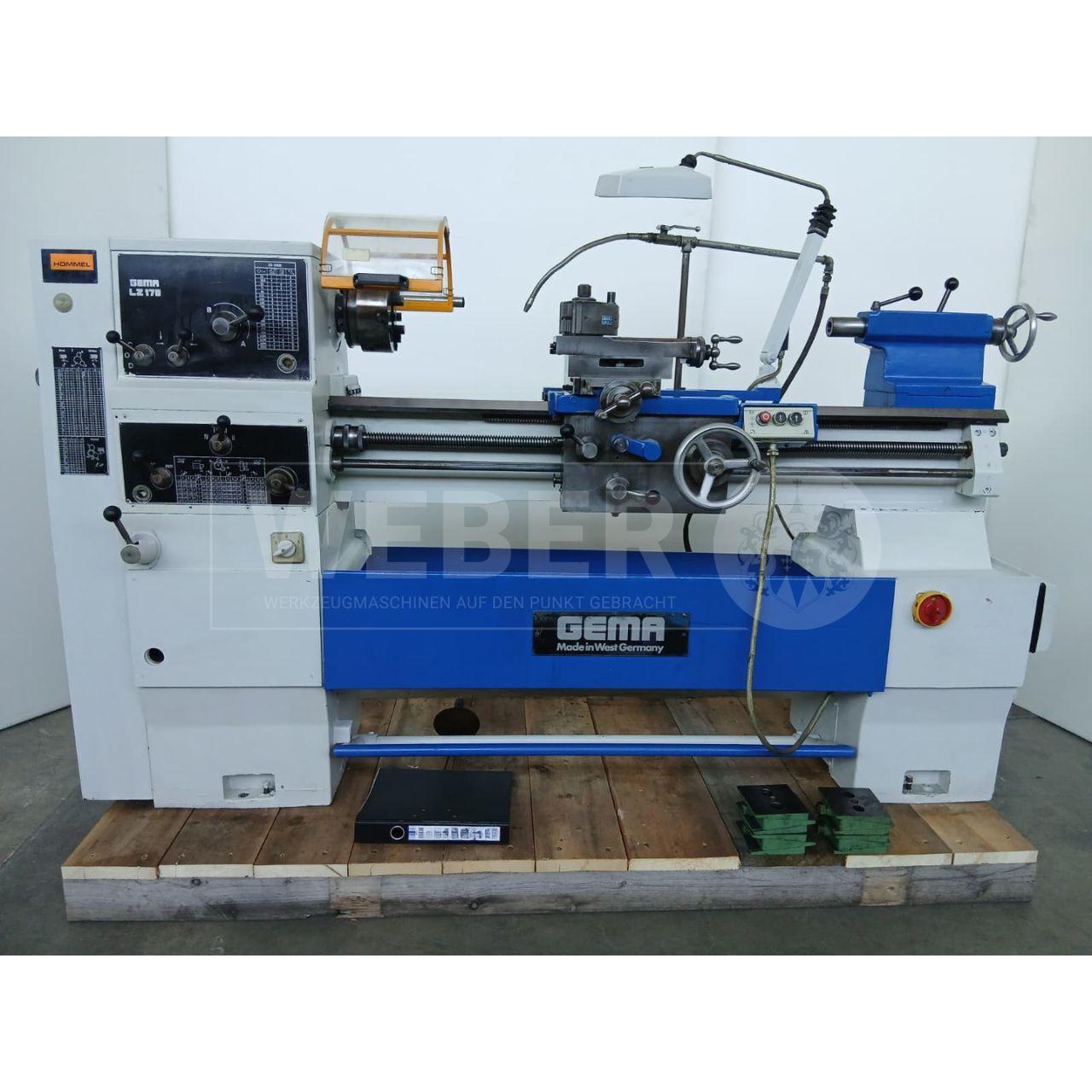 GEMA LZ 170 Leit- und Zugspindeldrehmaschine