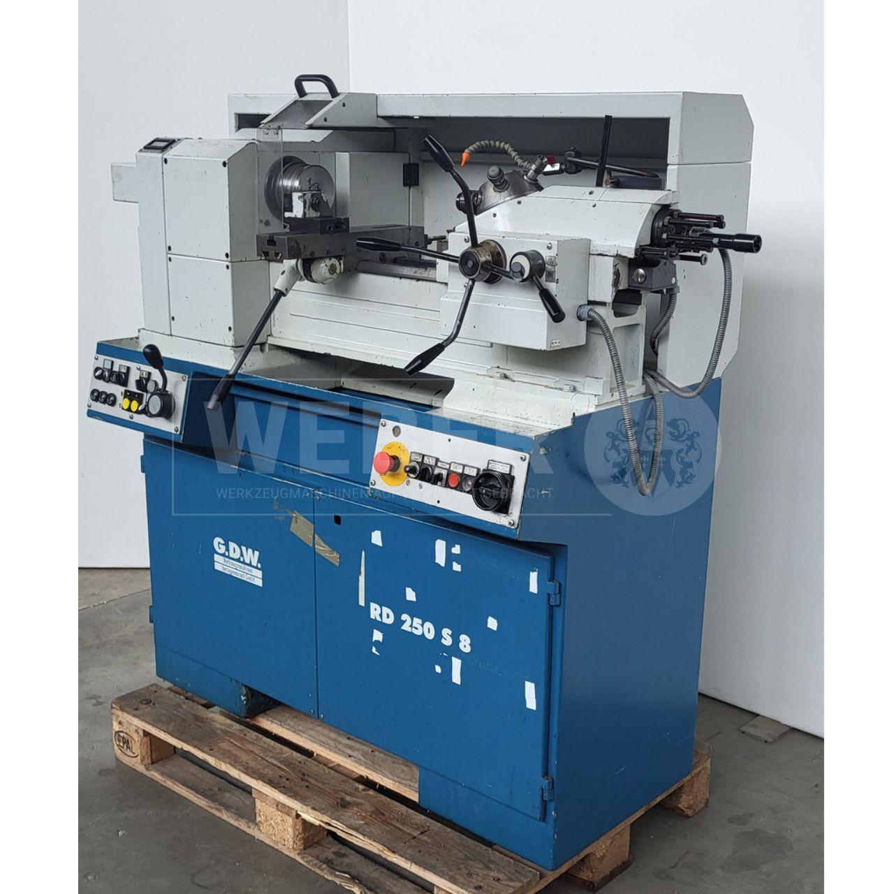 GDW RD 250 Handrevolverdrehmaschine