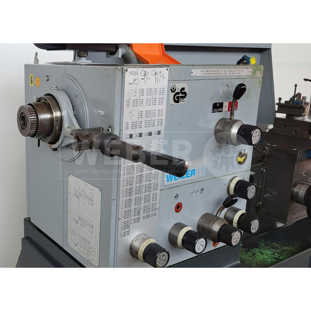 Weiler Condor B Leit- und Zugspindeldrehmaschine