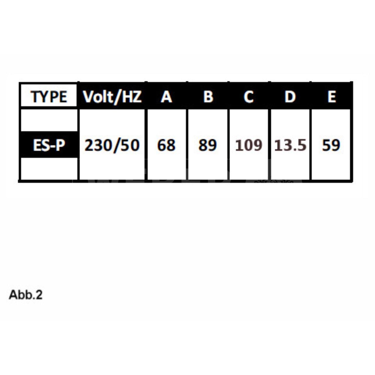 Kühlmittelpumpe SAP ES-ES3