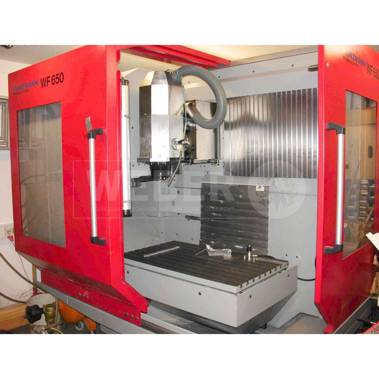 Kunzmann WF 650 CNC Werkzeugfräsmaschine